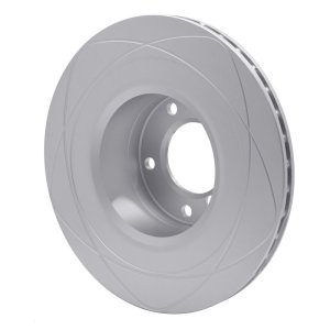 Mercedes-Benz G55 AMG Brake Rotor (1) - Rear - R1 Concepts - Slotted GeoSPEC Coated - `05-`11